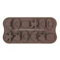 Molde de bolo de chocolate de silicone